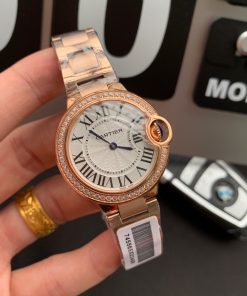 カルティエ Cartier 時計 クォーツ  レディース バロンブルー Ca-TSH390-060