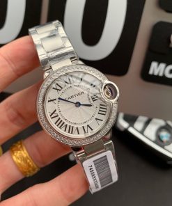カルティエ Cartier 時計 クォーツ  レディース バロンブルー Ca-TSH390-061