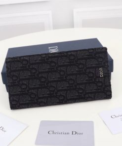 クリスチャンディオール C D 財布 Oblique 二つ折り長財布 2210YTJ170-Z0BBC002-5