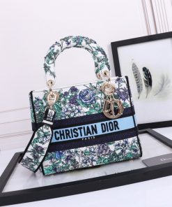 クリスチャンディオール Lady D-Lite 2WAY Bag 2309AAJ00-D6814-1