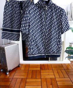 25SS服 クリスチャンディオール 上下服 セットアップ 男着 2503SYJ310-Di045