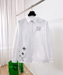 新品激安 ルイヴィトン ワイシャツ トップス  男着 2506AAJ210-LU136