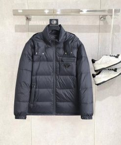 極美品暖か服 プラダ ダウンジャケット アウター 男女兼着 2510DYJ450-PR100