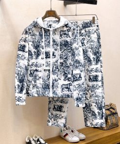 秋冬服 人気商品入荷 クリスチャンディオール 上下服 セットアップ 男着 2510TGJ280-DI007