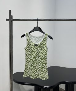 26SS夏服 ミュウミュウ チョッキ タンクトップ2606BLJ180-MI1735