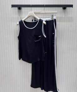 26SS夏服 ミュウミュウ 上下服 セットアップ?2606BLJ270-MI1757