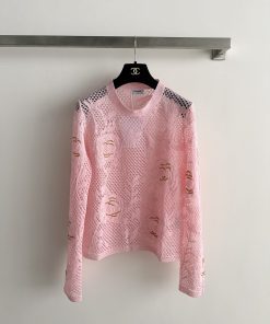 26SS夏服 シャネル 長袖Tシャツ トップス?2606BLJ250-CH1746