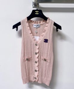 26SS夏服 シャネル チョッキ タンクトップ?2606BLJ200-CH1754
