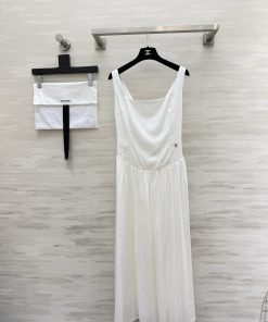 26SS夏服 シャネル ワンピースドレス?2606BLJ340-CH1822