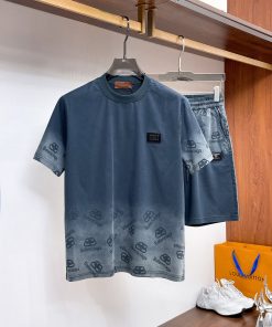 26SS夏服 バレンシアガ 上下服 セットアップ メンズ 2605WLSJ230-BA3166