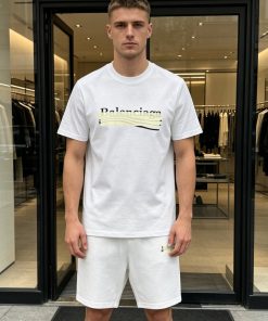 26SS夏服 バレンシアガ 上下服 セットアップ メンズ 2605WLSJ360-BA3167