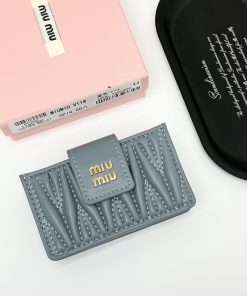 ミュウミュウ  財布 コインケース 名刺入れ Wallet コピー通販激安 2606SZMJP80-V11-2