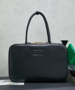 人気商品 超美品 ミュウミュウ 鞄 レザートートバッグ 2606zfJ850-5BB117