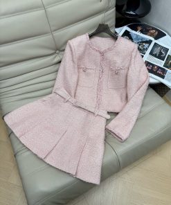 26秋冬新作 女性ファッション シャネル 上下服 セットアップ 2609DSJ560-CH0738
