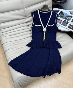 26秋冬新作 女性ファッション シャネル ワンピースドレス 2609DSJ305-CH0739