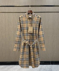 26秋冬新作 女性ファッション バーバリー ワンピースドレス 2609TTGJ000-BU1110