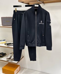 26SS秋冬暖か服 モンクレール 上下服 セットアップ 2610WSLJ450-MO071